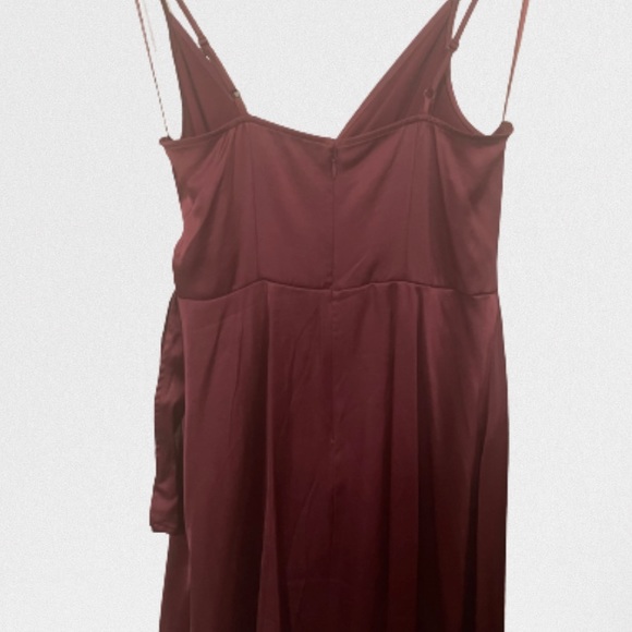 Express burnt orange strappy dress - Picture 2 of 4